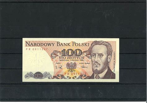 Polen Zlotych Banknote Geldschein Unc Ma Shops