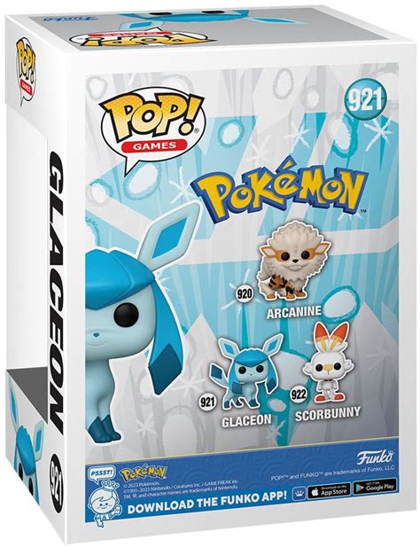 Funko Pop Games Pokémon Glaceon Heromic