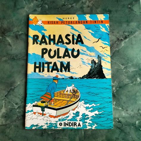 Jual Komik Tintin Rahasia Pulau Hitam Indira Kr Shopee Indonesia