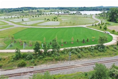 Great Lakes National Cemetery - The LA Group Landscape Architecture and Engineering PC