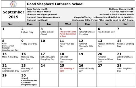 Shepherd Elementary School Calendar 2024 - Schoolcalendars.net