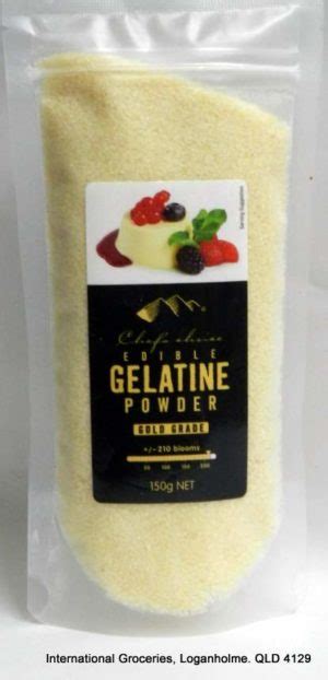 Edible Gelatine Powder Gold Grade 150g Gs International Groceries Gs International Groceries