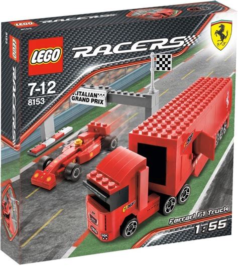 LEGO Racers 8153: Ferrari F1 Truck : Amazon.co.uk: Toys & Games