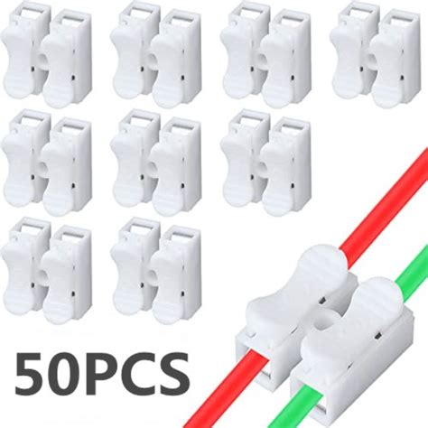 Pcs Self Locking Electrical Cable Connector Quick Splice Lock