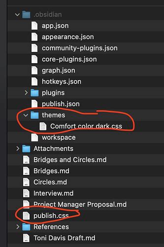 How to Use Obsidian.app CSS Themes in Obsidian Publish - Share ...