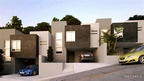 Three houses - Project - Evermotion