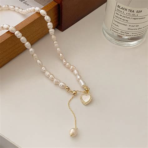 Jual Pearl Collection Kalung Mutiara Kristal Korea Magnetik Kalung