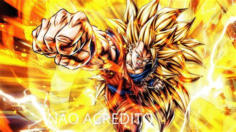 NÃO ACREDITO SUMMONS DO NOVO GOKU SSJ3 LF Dragon Ball Legends