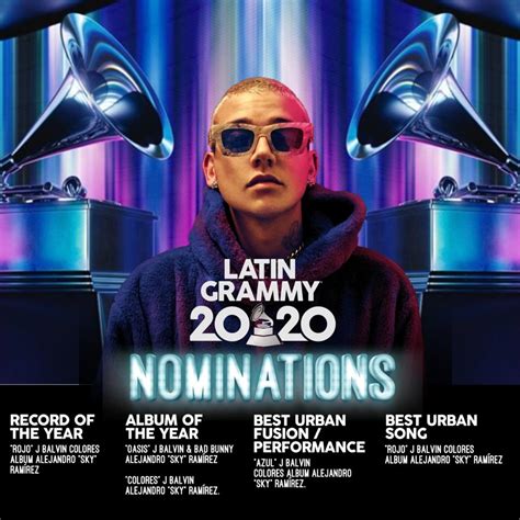 Sky Rompiendo Celebra Sus 4 Nominaciones Al Latin Grammys 2020 Wow