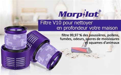 Filtre Pour Dyson V10 SV12 Morpilot 2 Filtres Pour Dyson Cyclone V10