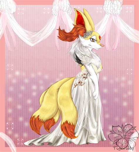 A Braixens Wedding Day Mdash Weasyl Wedding Day Pokemon Wedding