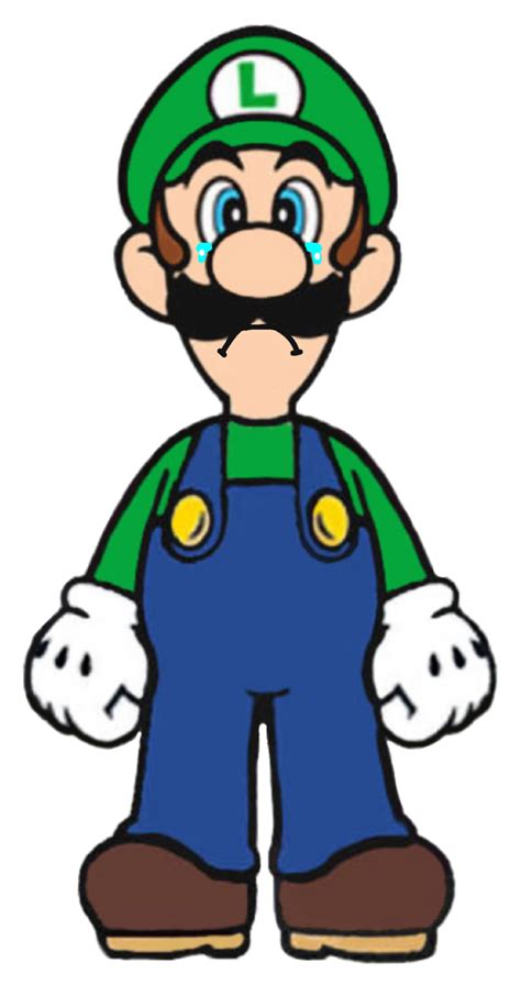 Super Mario Luigi Sad 2d By Joshuat1306 On Deviantart