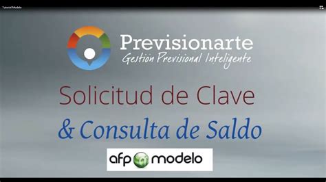 Tutorial Afp Modelo Solicitud De Clave Y Saldo Youtube