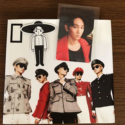 Shinee Korea Press 5th Mini Album Everybody With Key Photocardbookmark