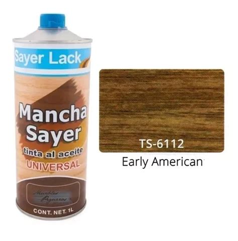 Tinta Para Madera Sayer Lack 1 Lt Base Aceite Manchasayer MercadoLibre