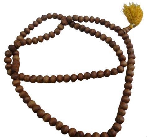 Brown Religious Sandalwood Mala Size 3mm Beads At Rs 40 Piece In