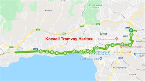 Kocaeli Tramvay Haritas Sefer Saatleri Ve Bilet Fiyatlar Rayhaber