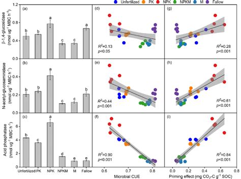 The activities of β 1 4 glucosidase a N acetyl glucosaminidase b