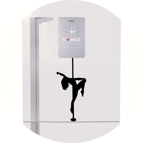 Adesivo De Geladeira Mulher Em Pole Dance Shopee Brasil