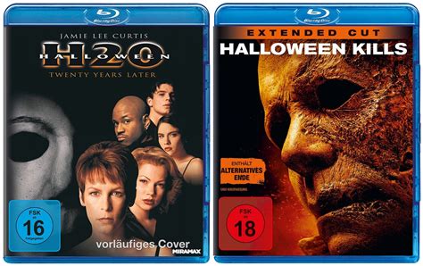 Halloween H20 20 Jahre später Halloween Kills Extended Cut Set