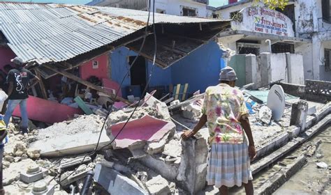 Letal sismo sacude Haití mientras se recupera de inundaciones