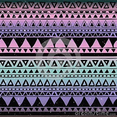 Fondo Incons Til Del Vector De Tileable En Estilo Tribal En Colores