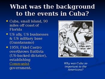 Cuban Missile Crisis Powerpoint By Kevin O Brien Tpt