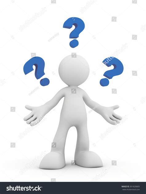 question mark man stock illustration  shutterstock