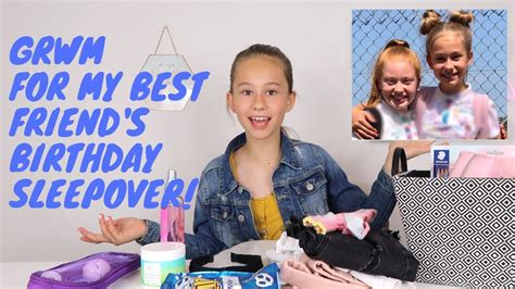 Grwm For My Best Friends Birthday Sleepover Rubyroseuk