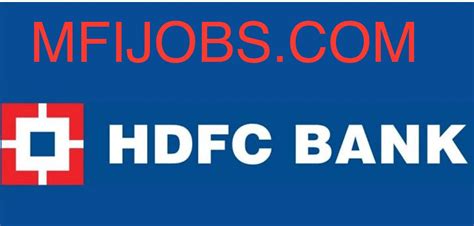 Hdfc Bank Relationship Manager All India Private Job Alert