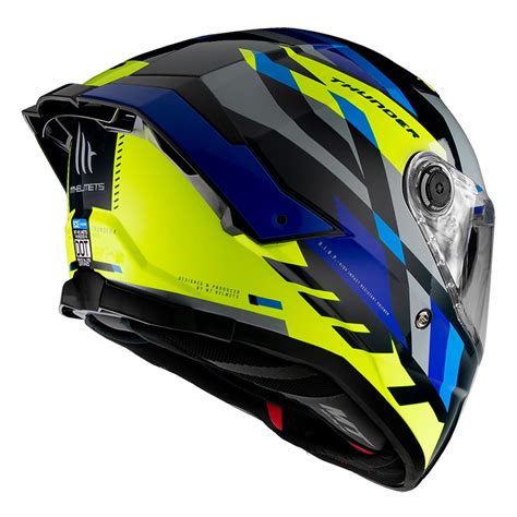 Casco MT Helmets Thunder 4 SV Ergo E17 Azul MT 13088744171 Cascos