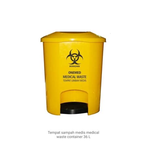 Tempat Sampah Medis Medical Waste Container 36Liter LabMart Id