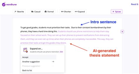 How To Write A Better Thesis Statement Using Ai Updated