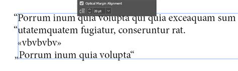 Hanging Punctuation InDesign Page 2 Adobe Support Community 10546988