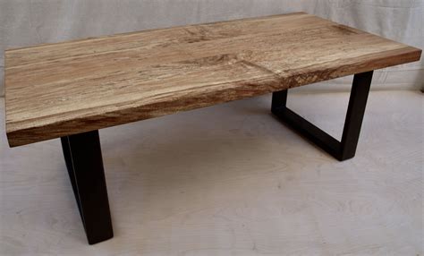 buy custom spalted maple coffee table   order  witness tree