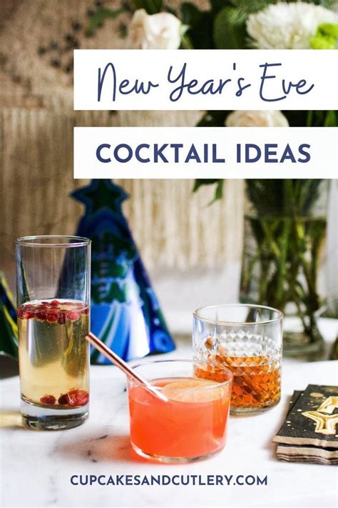 Easy New Year S Cocktail Recipes And Drinks To Enjoy At Home Winter