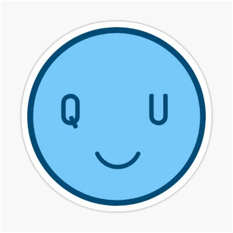 QU Smiley Sticker For Sale By Aflanders30 Redbubble