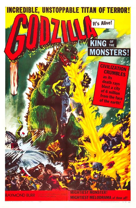 Godzilla King Of The Monsters 1956 Posters — The Movie Database