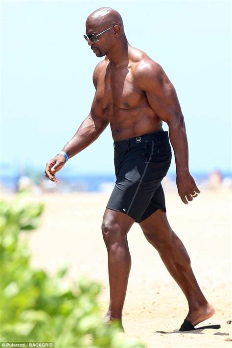 Actor Terry Crews Shows Off His Magnificent Physique As He Celebrates