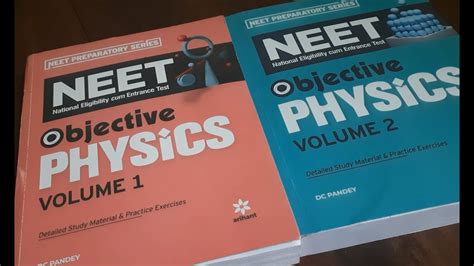 NEET Objective Physics Vol 1 2 DC Pandey Book Unboxing Overview