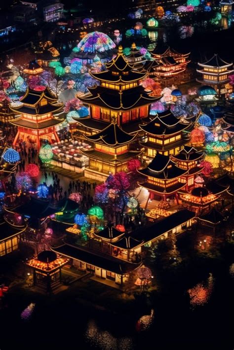 A Colorful Lantern Festival