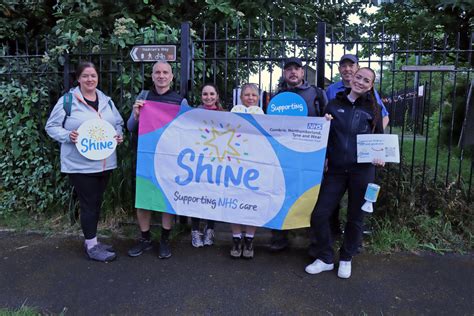 Nhs Staff Walking Length Of Hadrians Wall To Raise Funds For Community