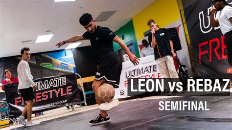 Leon Vs Rebaz Semifinal Ultimate Freestyle 2023 YouTube