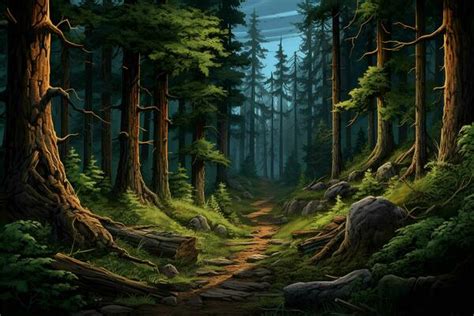 2d Forest Background Stock Photos, Images and Backgrounds for Free Download