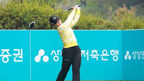 임희정 Klpga 상상인 · 한경tv 오픈 1r 7언더파 단독 선두