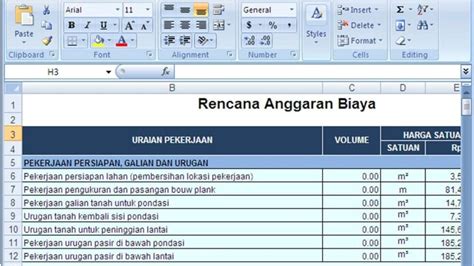 Detail Contoh Rab Rumah 2 Lantai Koleksi Nomer 54