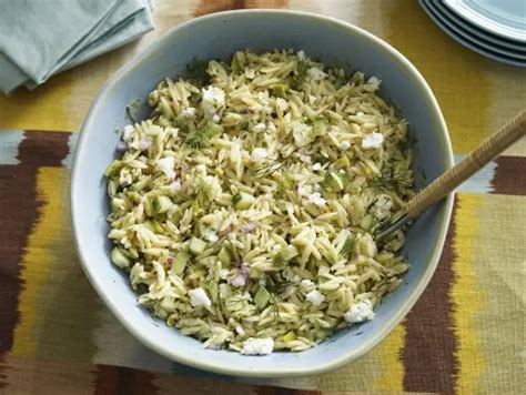 Mediterranean Orzo Salad Recipe Geoffrey Zakarian Food Network