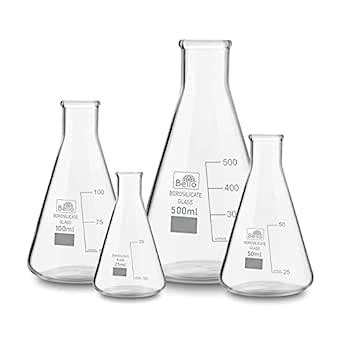 Bello Borosilicate Glass Conical Flask Ml Ml Ml Ml