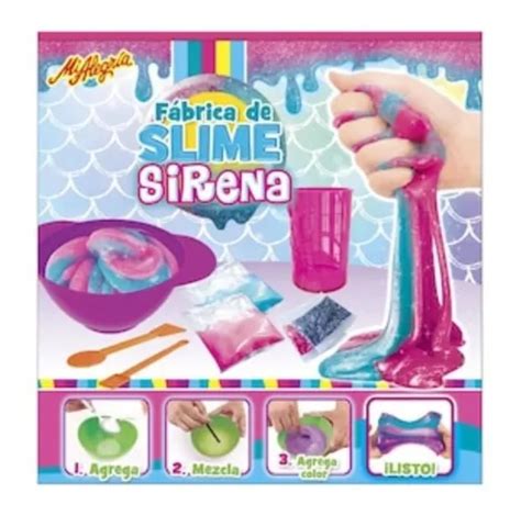 Fabrica De Slime Sirena Mi Alegria Meses Sin Inter S