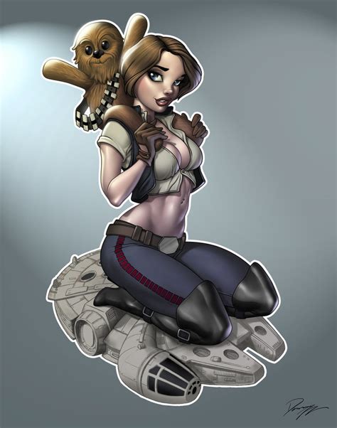 Star Wars Universe Pin Up Girls